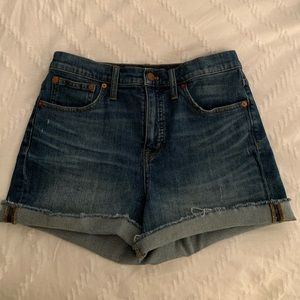Madewell Jean Shorts Size 28